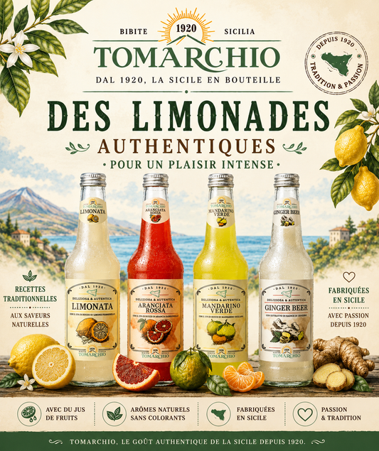 Tomarchio : les limonades siciliennes artisanales qui séduisent cet été
