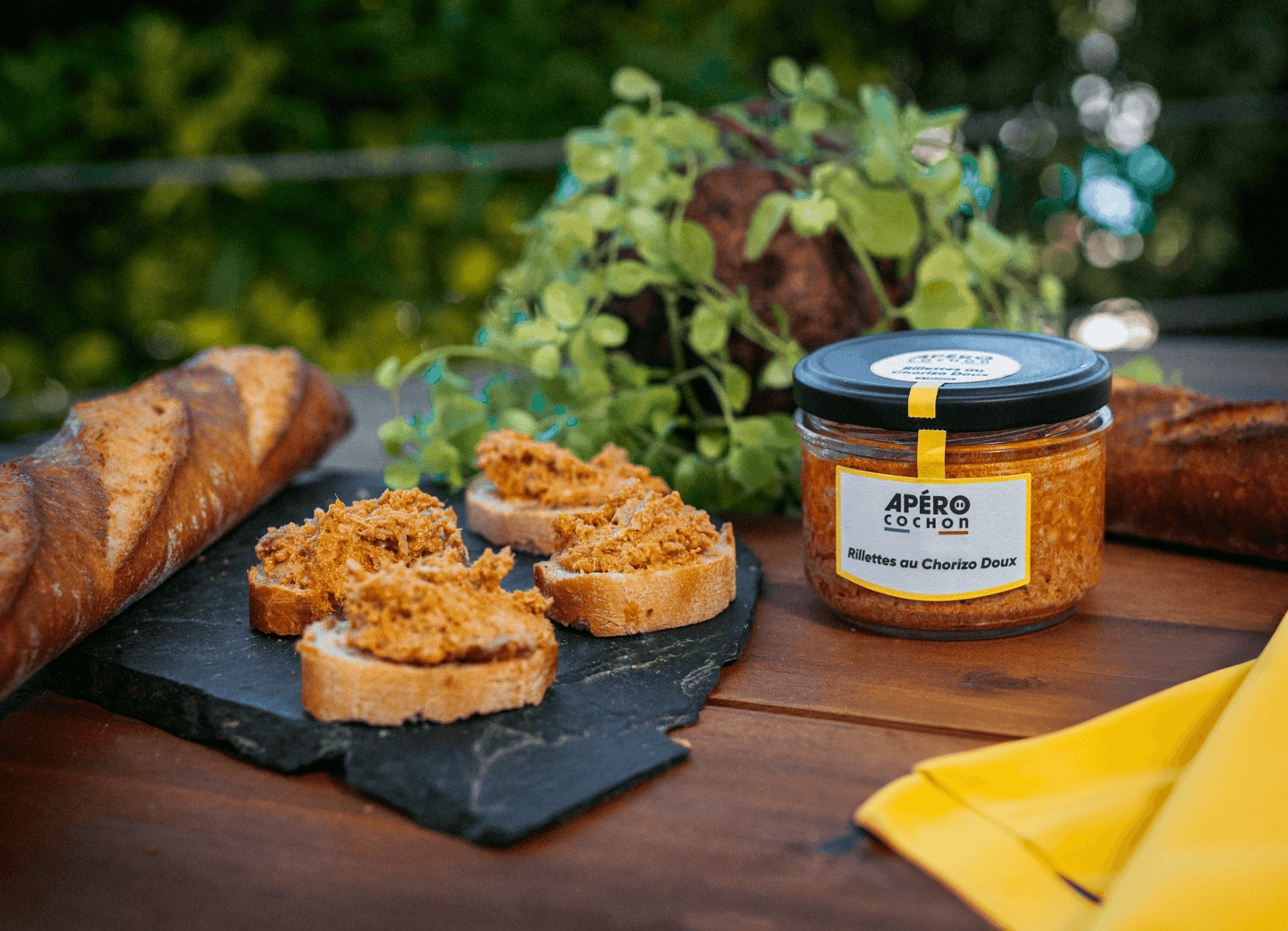 Rillettes au chorizo doux - Apéro Cochon