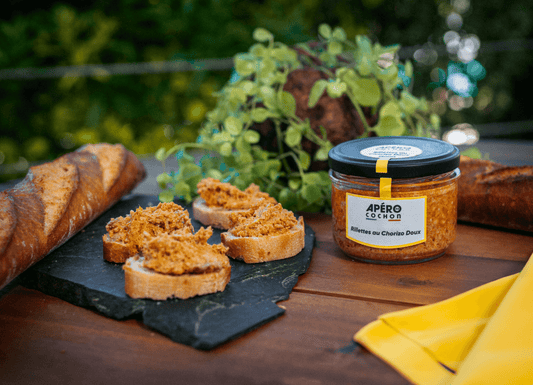 Rillettes au chorizo doux - Apéro Cochon