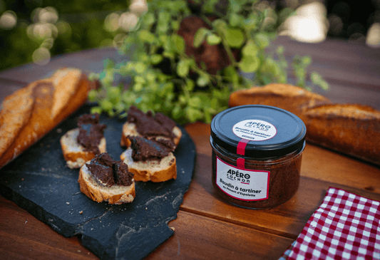 Boudin à tartiner au piment d'espelette - Apéro Cochon