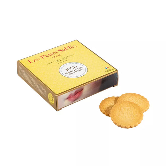 Biscuits sablés aux pépites de citron - étui carton 100g