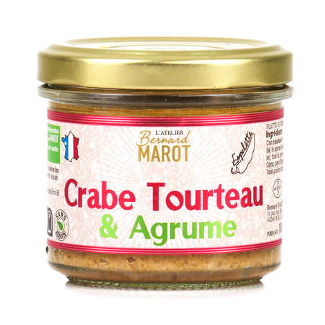 CRABE TOURTEAU aux Agrumes & Piment d'Espelette - Atelier Bernard Marot