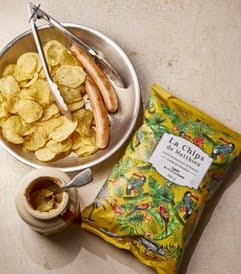 Chips artisanale au curry de l'île de la réunion
