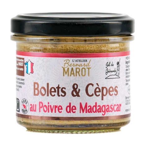 Bolets cèpes poivre - Atelier Bernard Marot