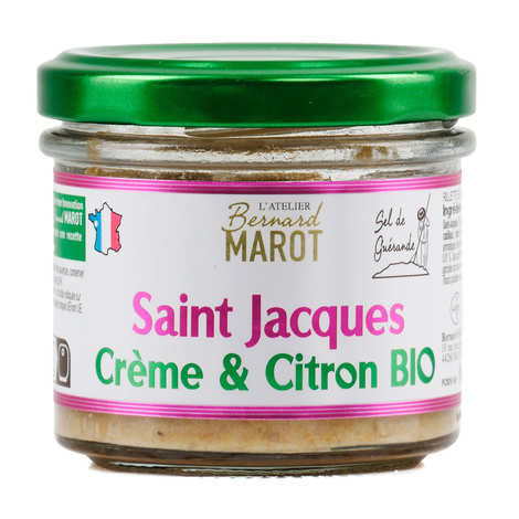 SAINT JACQUES Crème & Citron BIO - Atelier Bernard Marot