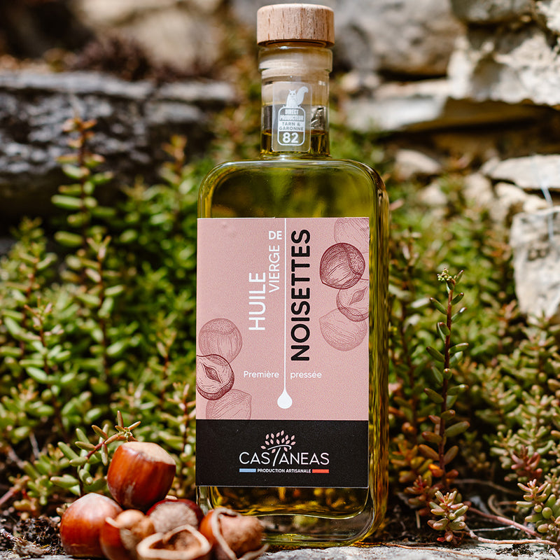 Huile de noisettes - Castaneas