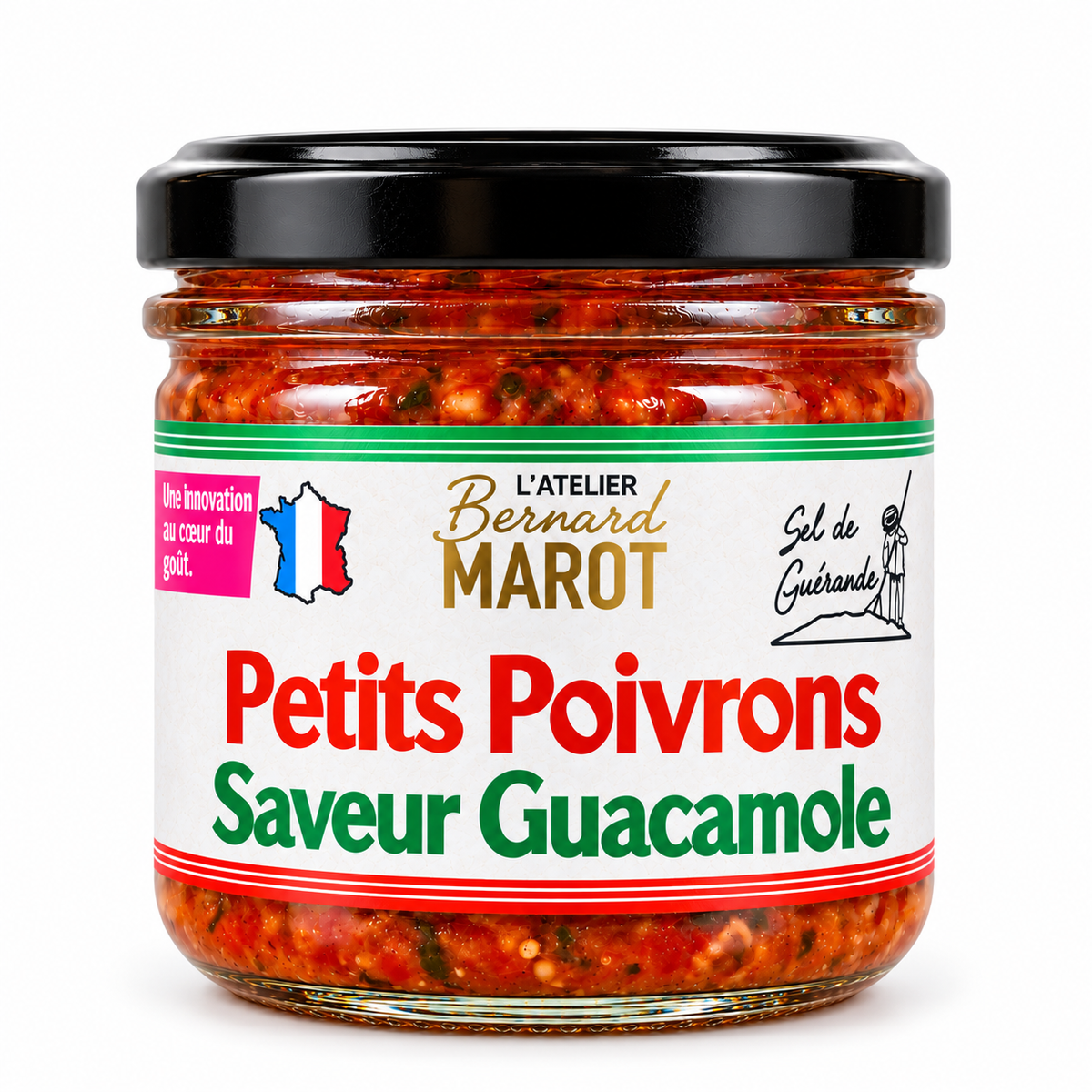 Baby Bell Pepper Guacamole - Atelier Bernard Marot