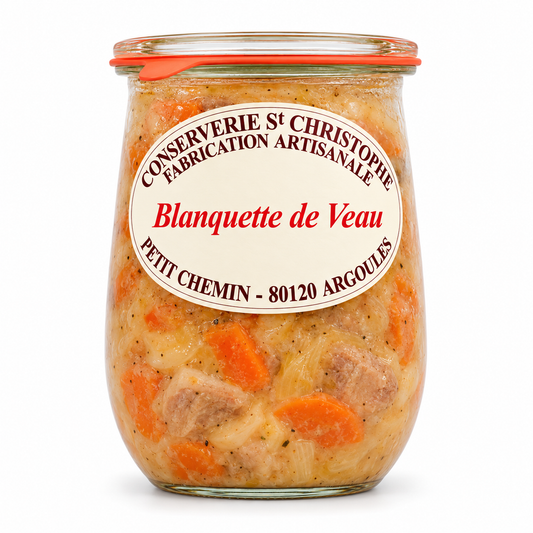 Blanquette de veau 900 g – Conserverie St Christophe