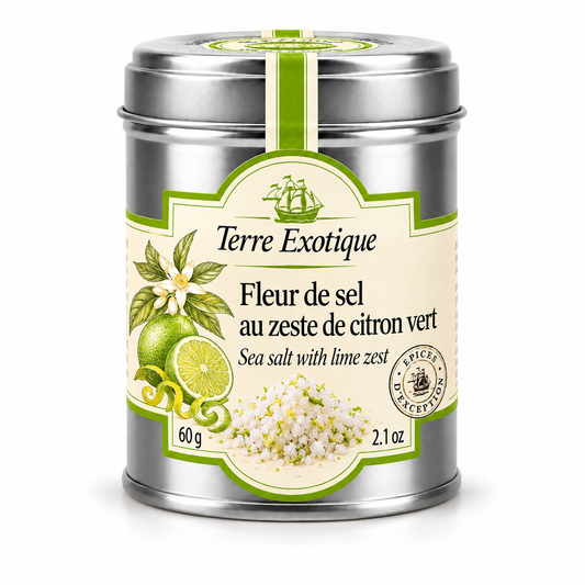 Lime Zest Fleur de Sel - Terre Exotique