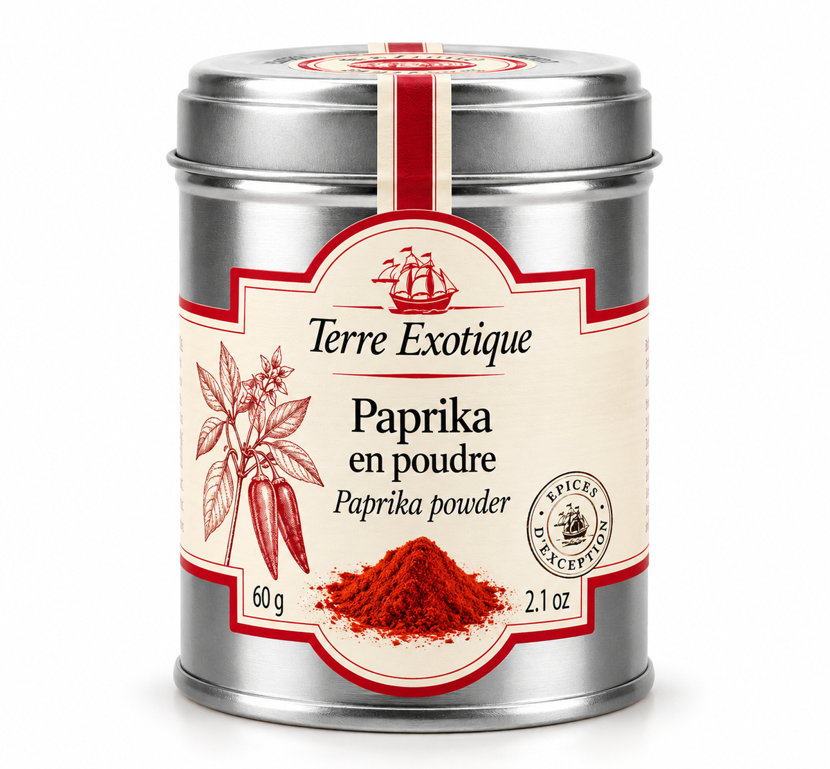 Paprika en poudre - Terre Exotique