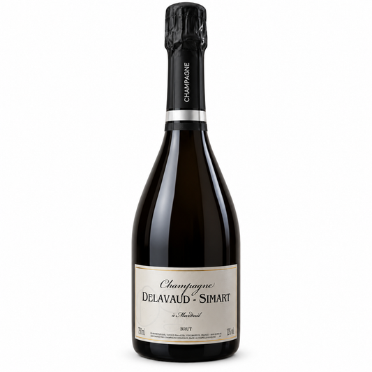 CHAMPAGNE AOC DELAVAUD-SIMART BLANC DE BLANCS - 0.75L - Domain Delavaud Simart