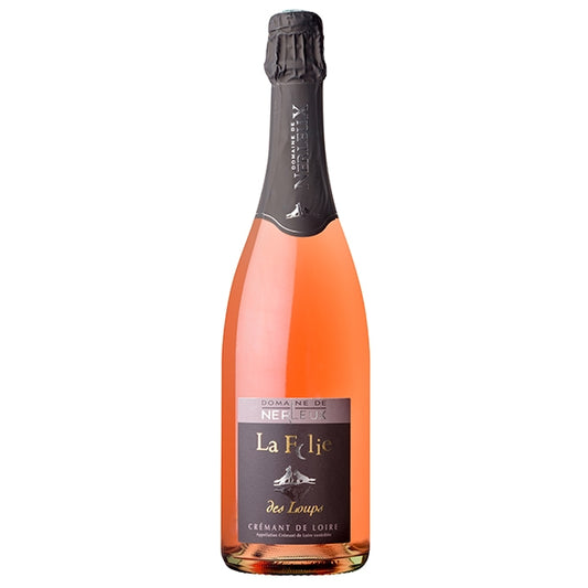 Crémant Folie des loup rosé nerleux - 0,75L - Domaine de Nerleux
