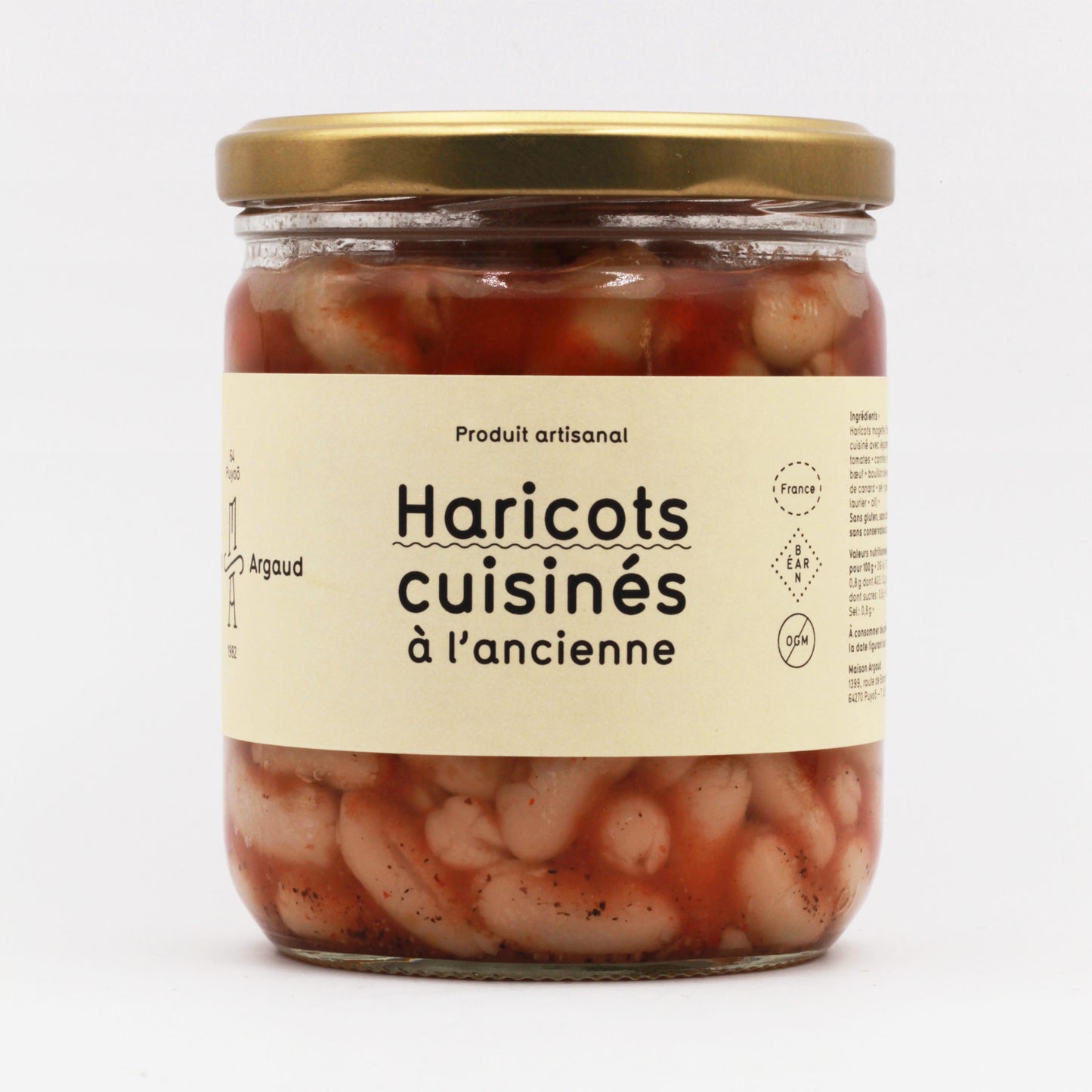 Haricots cuisinés 400g