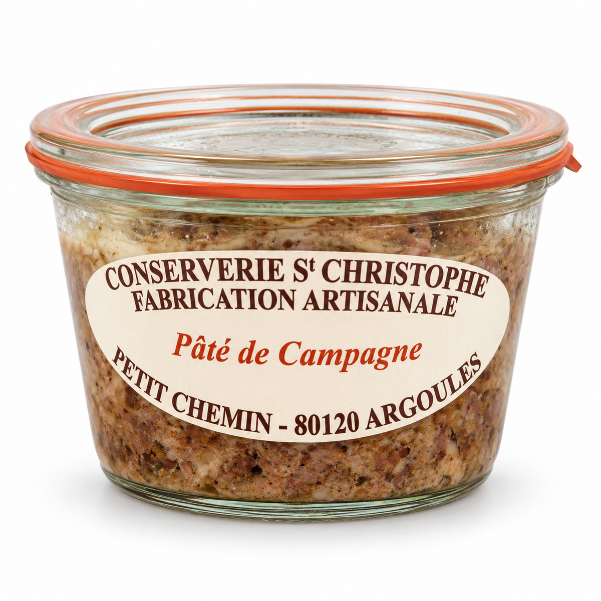 Country Pâté plain - Conserverie St Christophe