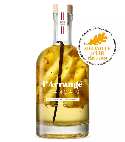 Ananas Victoria/ Vanille Bourbon - 0,7L - 2024 - L'arrangé Français