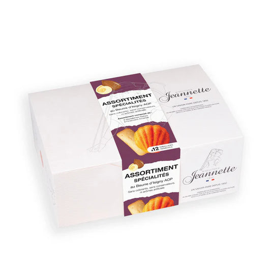 Assortiment 6 madeleines 6 financiers