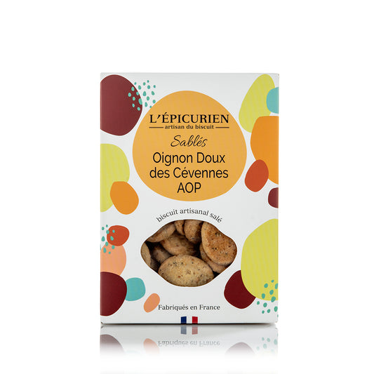 Sablés oignon doux des Cévennes AOP - L'epicurien
