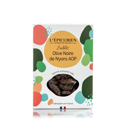 Sablés olive noire de Nyons AOP - L'epicurien