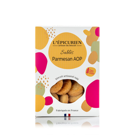 Sablés au Parmesan AOP- L'epicurien - Sans gluten