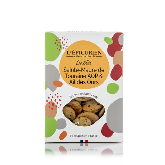 Sablés Ste Maure de Touraine AOP et ail des ours - L'epicurien