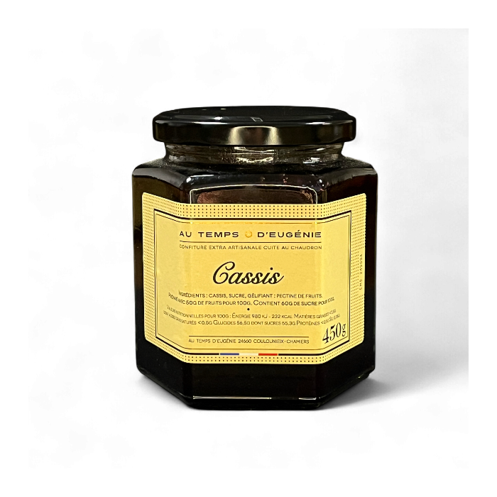 Confiture Cassis 325g - Au temps d'Eugénie