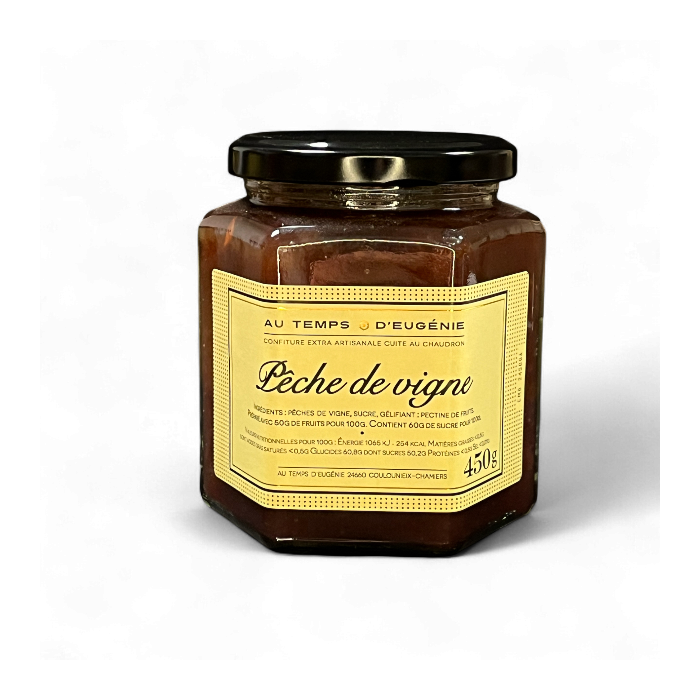 Confiture Pêche de vigne 325g