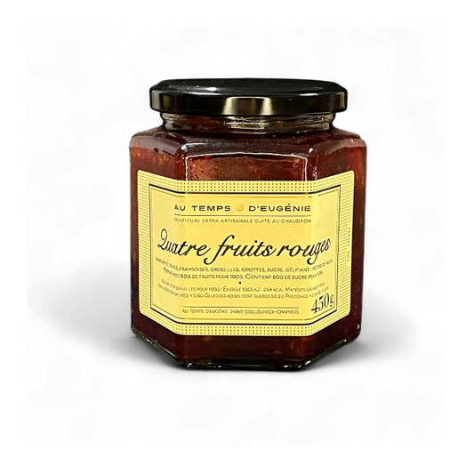 Confiture 4 fruits rouge