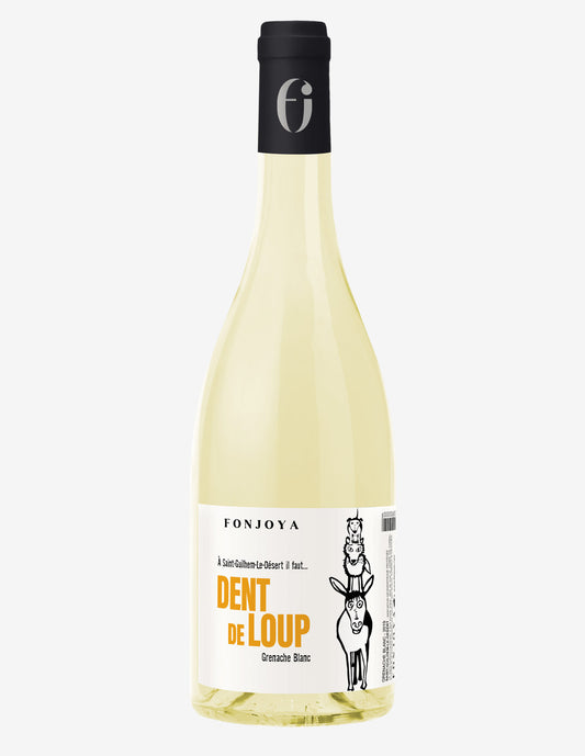 DENT DE LOUP Blanc ST GUILHEM LE DESERT IGP - 0,75L - 2022 - Fonjoya