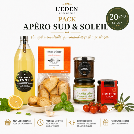 Pack Apéro Sud & Soleil - Stock limité