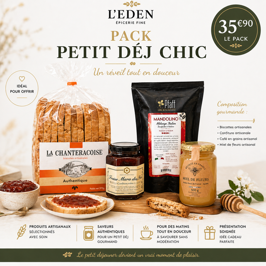 Pack petit déj chic - Le matin version Premium