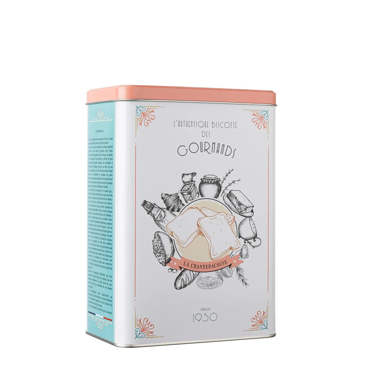 Boîte métal jour de marché