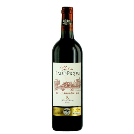 LUSSAC ST EMILION AOC HAUT PIQUAT - 0,75L - 2019 - Château Haut picquat