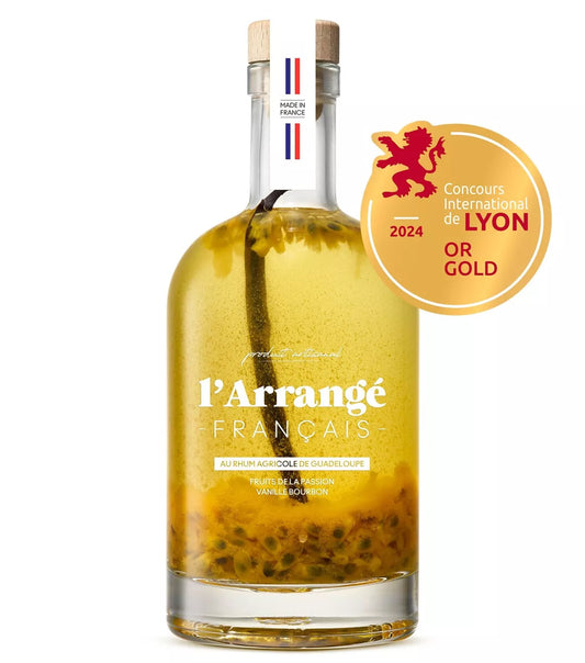 Fruit de la passion/ Vanille Bourbon - 0,7L - L'arrangé Français