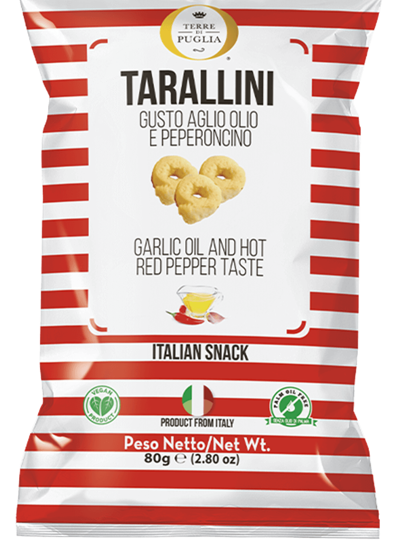Garlic and chili tarallini