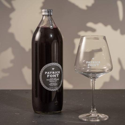 Pur jus de raisin rouge Merlot 1l - Patrick Font