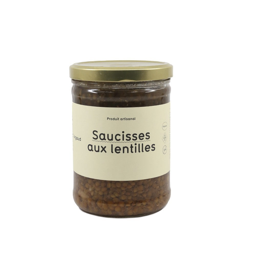Saucisses lentilles