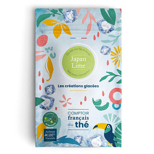 Thé glacé japan lime - Comptoir français du thé