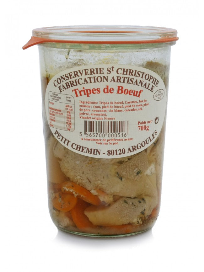 Tripes de bœuf - Conserverie St Christophe